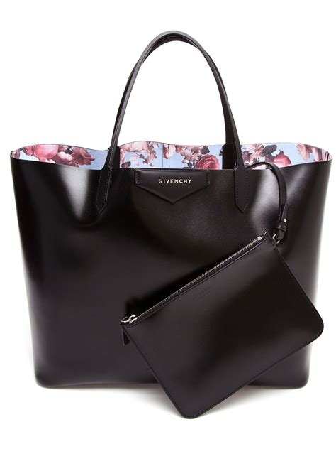 givenchy antigona black leather bag replica|givenchy antigona shopper tote.